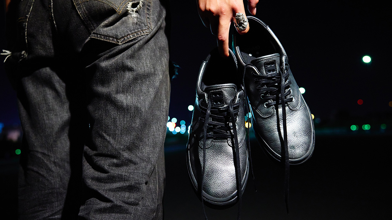 FILTER LEATHER METAL/BLACK MANA SASAKI（GRAVIS SKATEBOARDING）