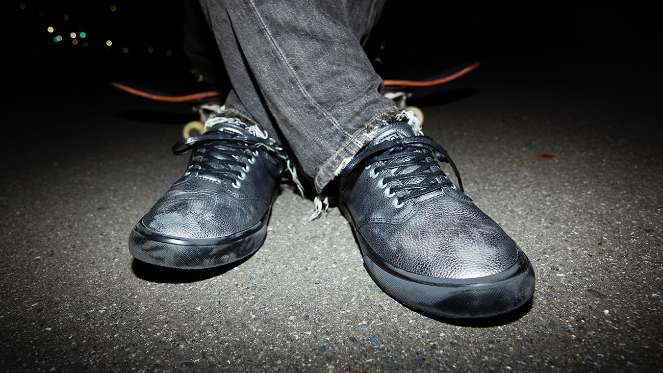FILTER LEATHER METAL/BLACK MANA SASAKI（GRAVIS SKATEBOARDING）
