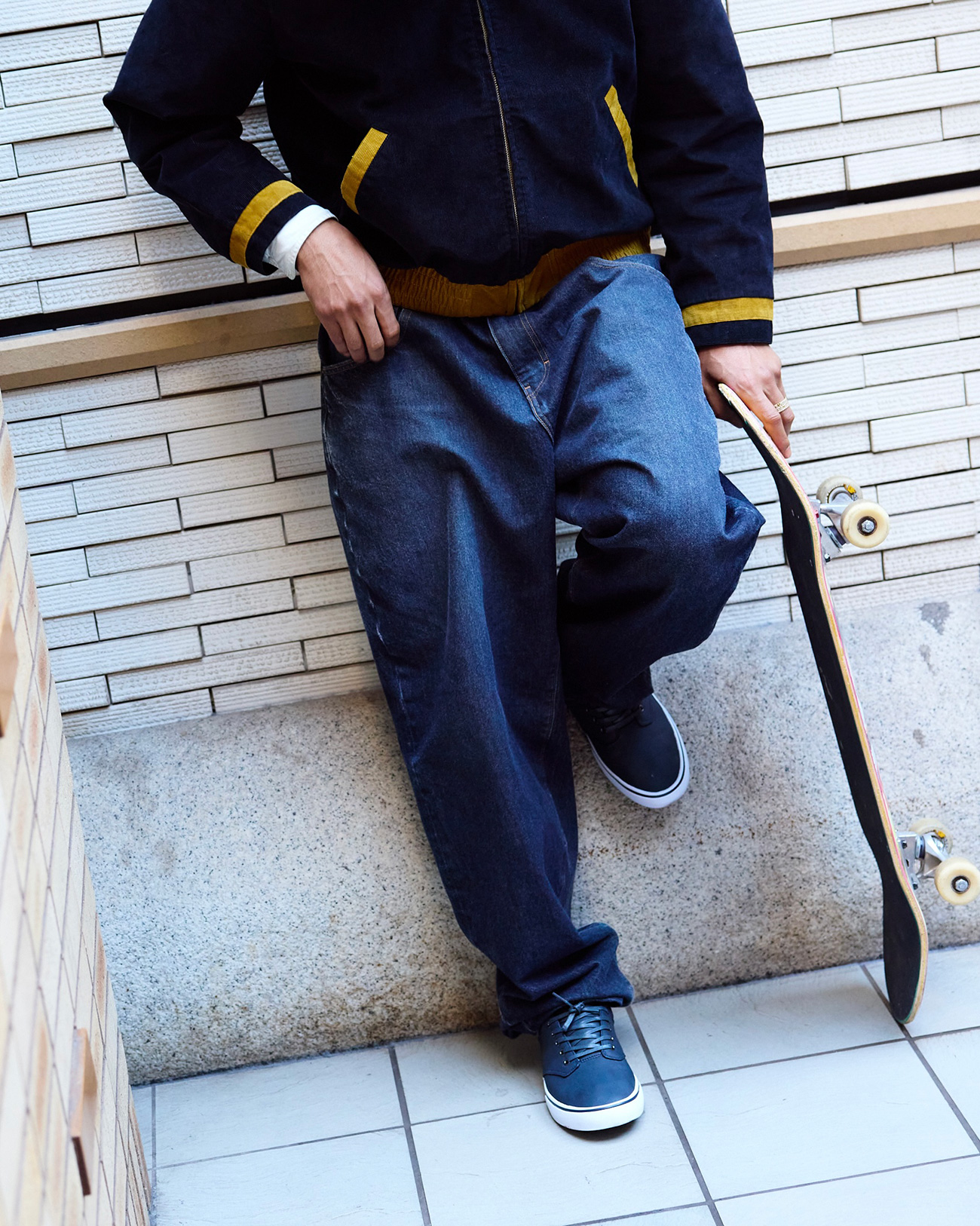 FILTER CVS WAX NAVY / WHITE JOSHUA（GRAVIS SKATEBOARDING）