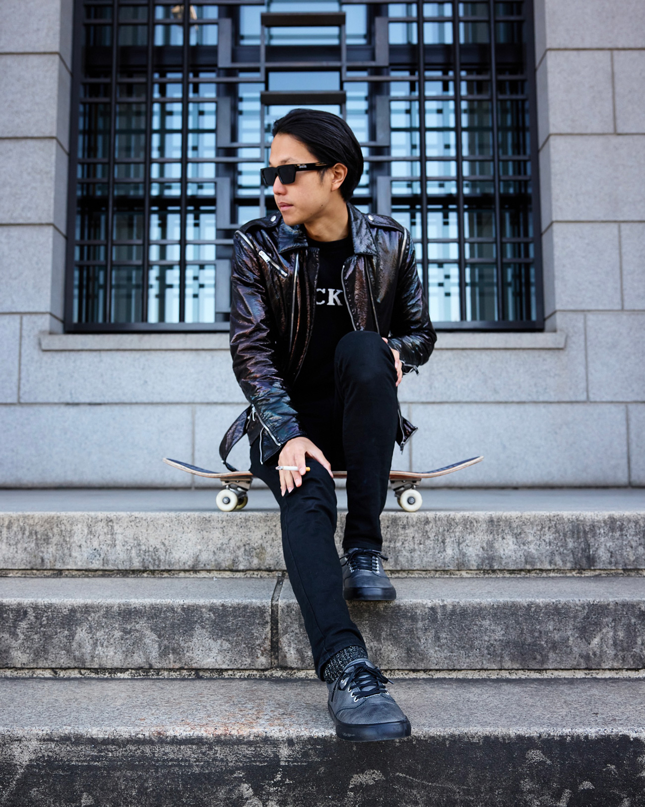 FILTER LEATHER METAL / BLACK MANA SASAKI（GRAVIS SKATEBOARDING）