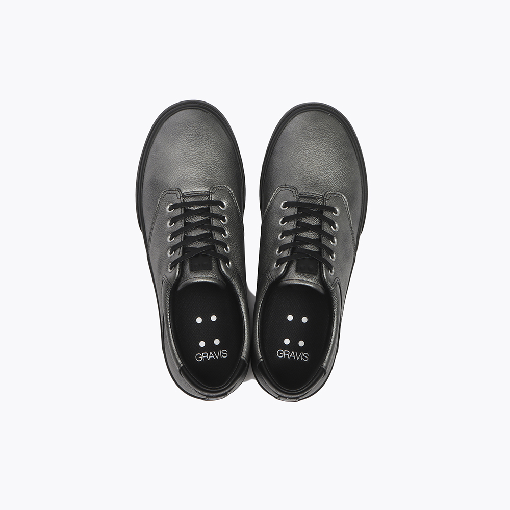 FILTER LEATHER METAL BLACK(GRAVIS SKATEBOARDING)