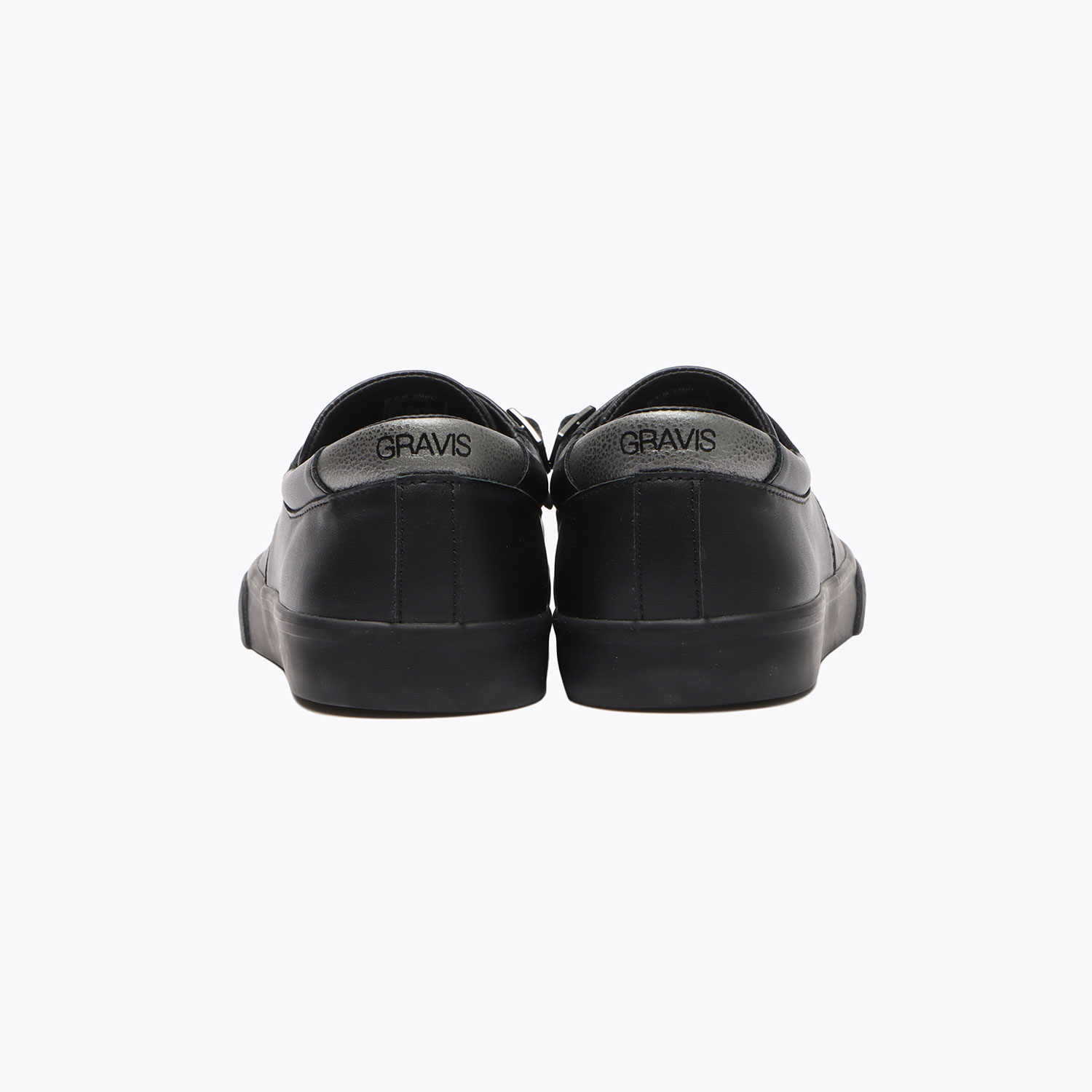 REVERSE MONK STRAP LEATHER BLACK / BLACK（GRAVIS SKATEBOARDING）